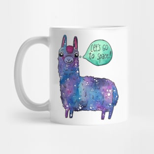 Space Llama Mug